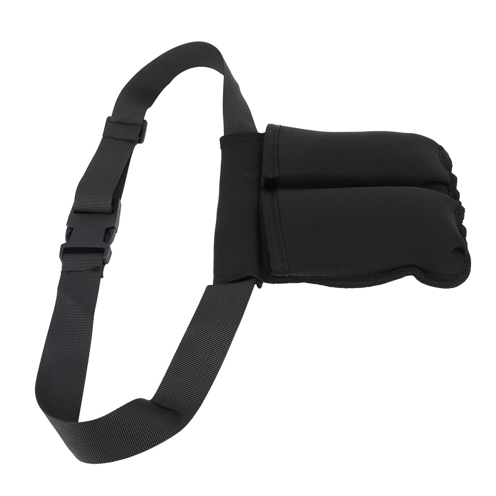 Adjustable Belt Massage Bottle Bag Dual Lotion Holster for Therapists