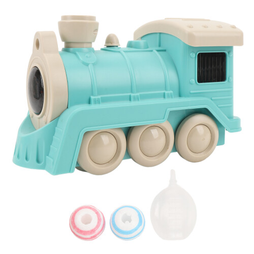 Ballon flottant soufflant petit train vert ABS 3xAA 1