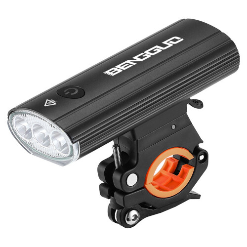 Lampe LED rechargeable pour vélo 3000 mAh 10,3  4,2  2,5 cm 1