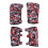 Conjunto de rodilleras y coderas para niños Rojo Talla única Transpirable 3