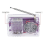 FM Radio RDA5807 DIY Kit Electronic Adjustable 87-108MHz Display Soldering Practice Components 5