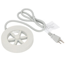 Riscaldatore antighiaccio in alluminio da 70 W per abbeveratoio per uccelli, 0,57 m x 3,0 mm