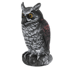 Fake Owl Statue Outdoor Garden Decor, ABS, 216g–243g