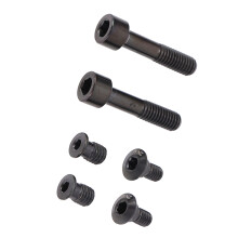Ensemble de 6 vis en alliage de titane pour manettes de vitesses GX X9 X01 noir