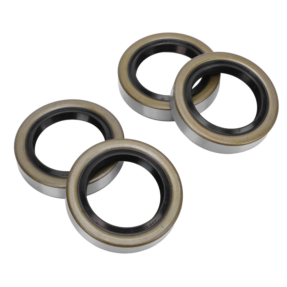 4Pcs Trailer Hub Wheel Grease Seals Kit 1.719In Id 2.565In Od Replacement 8191333560278