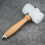 Leather Carving Hammer DIY Mallet Nylon Wooden Handle Sewing Cowhide Tool Kit 6
