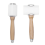 Leather Carving Hammer DIY Mallet Nylon Wooden Handle Sewing Cowhide Tool Kit 2