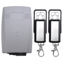 Garage Door Receiver 2CH 433MHz Remote Controller for Gate Fixed Learning Rolling Code Universal