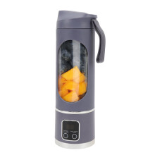 Gobelet extracteur de jus portable 450 ml 250 x 75 mm gris violet
