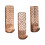 3 Pack Non-Destructive Wood Wall Hooks - Adhesive Boho Decorative 1