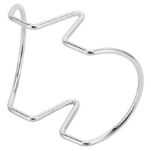 304 Stainless Steel U-Shape Taco Rack Holder for Pancakes