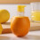 Spremiagrumi a risparmio di fatica 2 pezzi portatile spremiagrumi per limoni e lime manuale PP ABS 14