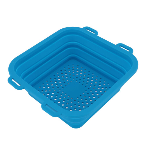 Faltbare Silikon-Eisbadewanne blau 11,71 oz