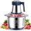 Electric Meat Grinder 5L Food Crusher Multifunction Vegetable Fruit Processor Chopper Kitchen Machine EU Plug 6