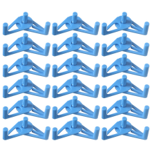 50PCS Plant Branches Bender Training Clips Garden Trainer 360Adjustable Holder for Stress Tools Blue