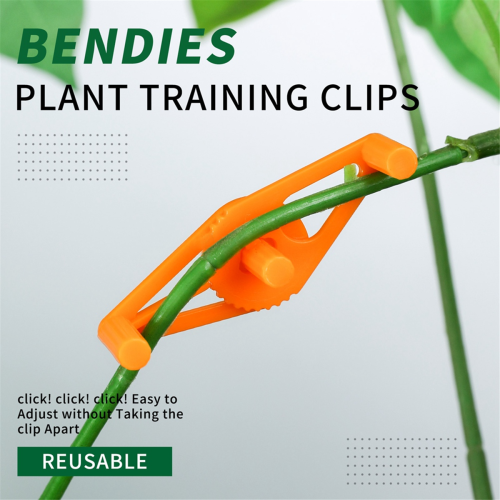 50PCS Plant Branches Bender Training Clips Garden Trainer 360Adjustable Holder for Stress Tools Blue 2