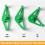 50PCS Plant Branches Bender Training Clips Garden Trainer 360Adjustable Holder for Stress Tools Blue 6