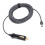 Câble d'alimentation DC 18 AWG mini câble 3,5 m/11,5 ft noir 10