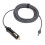 Câble d'alimentation DC 18 AWG mini câble 3,5 m/11,5 ft noir 16