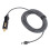 Câble d'alimentation DC 18 AWG mini câble 3,5 m/11,5 ft noir 14