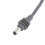 Câble d'alimentation DC 18 AWG mini câble 3,5 m/11,5 ft noir 9
