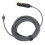 Câble d'alimentation DC 18 AWG mini câble 3,5 m/11,5 ft noir 12