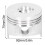Durable 192F Diesel Engine Piston Kit with Circlip & Pin - 92mm Diameter 6