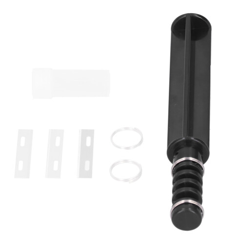 Leather Cord Stripping Knife Tool with 3 Blades 2.5-5.5mm for DIY Projects 1