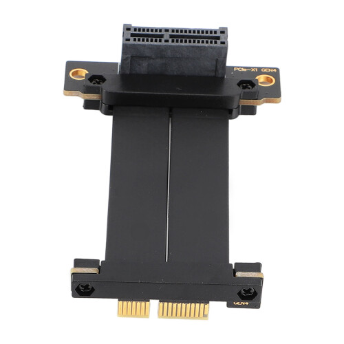 PCIe 4.0 x1 Riser Kabel 30 cm / 11,8 in Dual 90deg