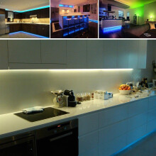 RGB LED Light Strip DC5V Flexible Tape with Remote Control for TV Background