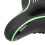 Grünes PU-Leder Memory-Schaum-Fahrradsattel 10