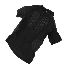 Camiseta de portero acolchada para adultos con almohadillas EVA manga corta talla L