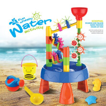 Portable Sand & Water Play Table with Safe Rounded Corners