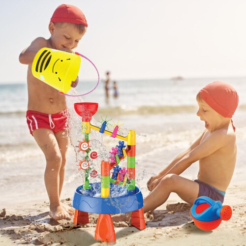 Portable Sand & Water Play Table with Safe Rounded Corners 2