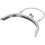 Semicircle Purse Handle Frame Metal Clasp Lock 16.5cm for DIY Bag Making Silver 15
