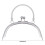 Semicircle Purse Handle Frame Metal Clasp Lock 16.5cm for DIY Bag Making Silver 5