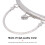 Semicircle Purse Handle Frame Metal Clasp Lock 16.5cm for DIY Bag Making Silver 7