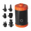 Pompa d'aria 2000 mAh 159,4  80  85,8 mm Arancione-Nero 9
