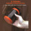 Pompa d'aria 2000 mAh 159,4  80  85,8 mm Arancione-Nero 6