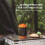 Pompa d'aria 2000 mAh 159,4  80  85,8 mm Arancione-Nero 3