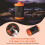 Pompa d'aria 2000 mAh 159,4  80  85,8 mm Arancione-Nero 7