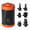 Pompa d'aria 2000 mAh 159,4  80  85,8 mm Arancione-Nero 2