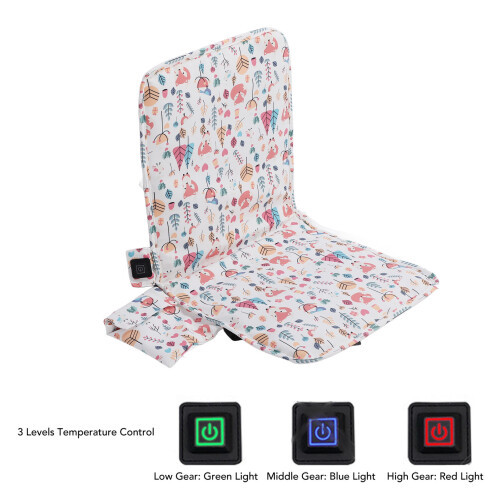 Cuscino riscaldante per sedia con interfaccia USB 385g bianco 2