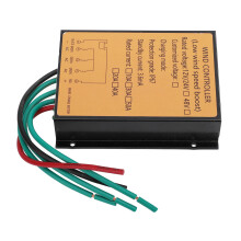 Contrôleur éolien MPPT 400 W, 9,5 x 7,5 x 2,4 cm, aluminium