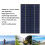 Panel solar mini 9V 4.2W 200x130mm azul PET 5