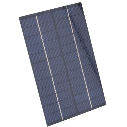 Panel solar mini 9V 4.2W 200x130mm azul PET