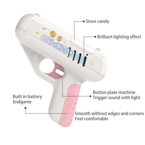 Interactive Candy Toy for Kids - Battery Powered Lollipop Launcher 2