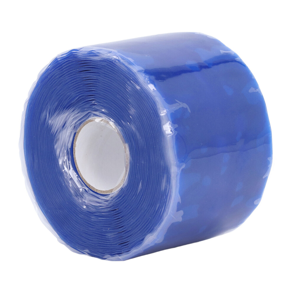 Silicone Rubber Repair Tape 5M X 50Mm Blue | Water Leak Seal 7901333570648