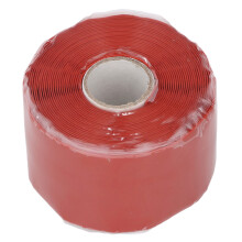 Ruban en silicone auto-adhésif 5 m x 50 mm x 0,8 mm rouge