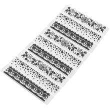 9Pcs Plastic Embossing Folders for Card Scrapbook 14.8cm